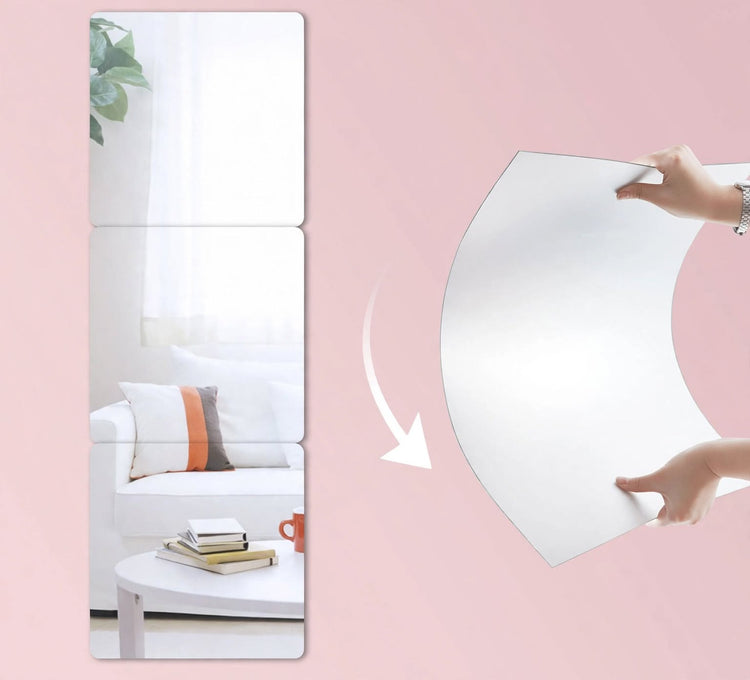 Acrylic Mirror Sticker Self-adhesive Household Soft Mirror