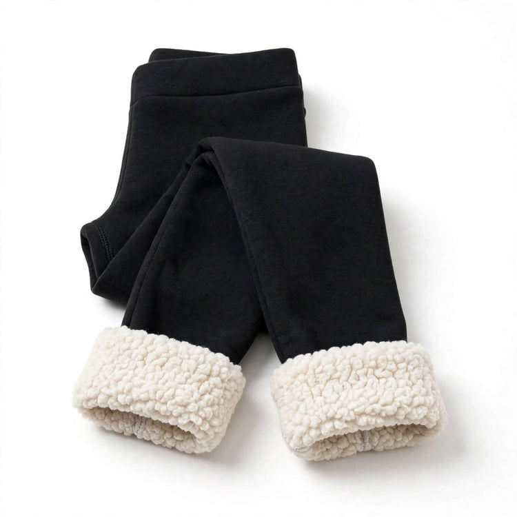 Icesilk Women's High-Waist Fleece-Lined Leggings